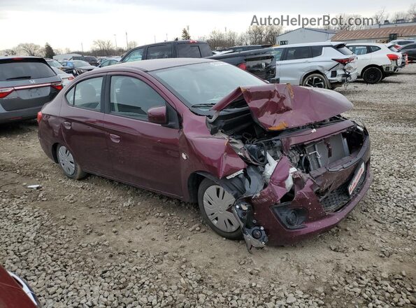 ML32F3FJ4LHF03308 2020 MITSUBISHI MIRAGE Purple Front right