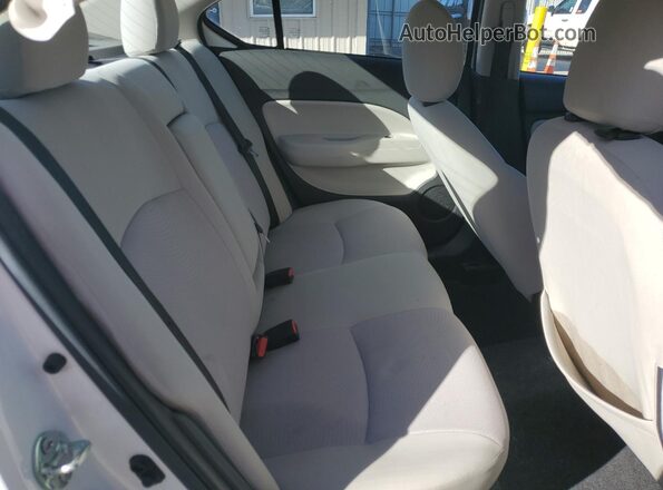 ML32F3FJ4LHF04331 2020 MITSUBISHI MIRAGE White უკანა სავარძლების ხედი