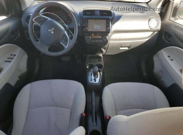 ML32F3FJ4LHF04331 2020 MITSUBISHI MIRAGE White წინა პანელის ხედი