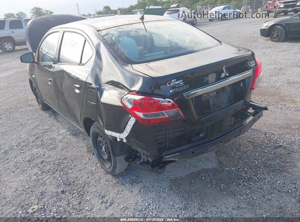 ML32F3FJ5JHF03833 2018 MITSUBISHI MIRAGE G4 Black Вид спереду