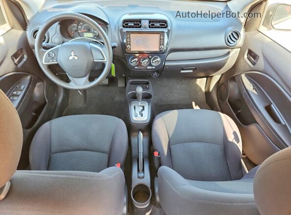 ML32F3FJ5JHF05002 2018 MITSUBISHI MIRAGE White Dashboard view