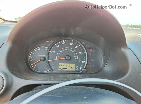 ML32F3FJ5JHF05002 2018 MITSUBISHI MIRAGE White Instrument cluster view