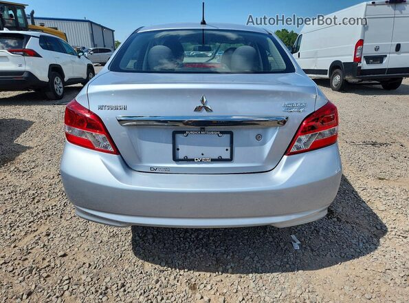 ML32F3FJ5JHF14394 2018 MITSUBISHI MIRAGE Silver Vista trasera