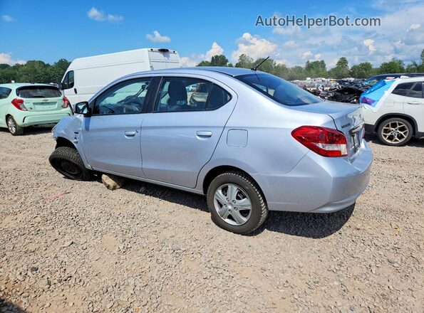 ML32F3FJ5JHF14394 2018 MITSUBISHI MIRAGE Silver Trasero izquierdo