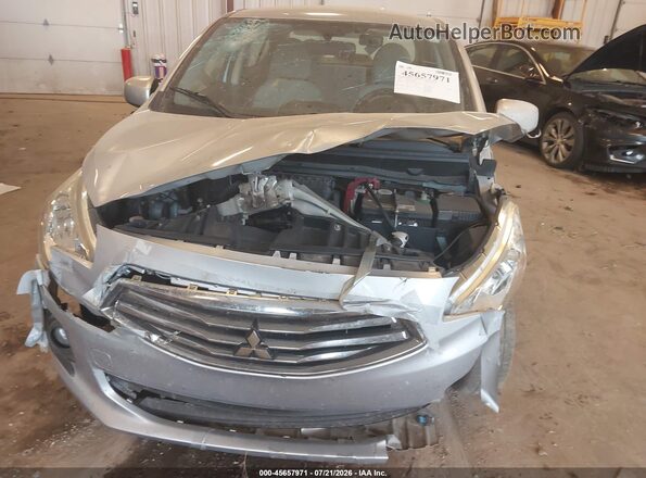ML32F3FJ5KHF06684 2019 MITSUBISHI MIRAGE G4 Silver Դիմացի տեսք