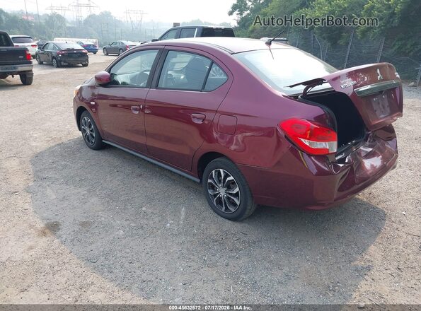 ML32F3FJ5KHF14543 2019 MITSUBISHI MIRAGE G4 Purple Rear left