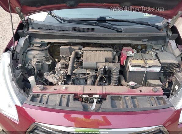ML32F3FJ5KHF14543 2019 MITSUBISHI MIRAGE G4 Purple Rear view