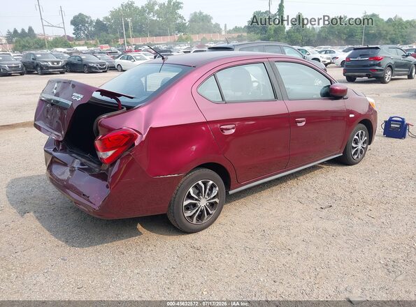 ML32F3FJ5KHF14543 2019 MITSUBISHI MIRAGE G4 Purple Rear right