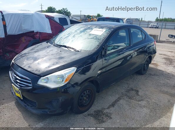 ML32F3FJ6HHF07660 2017 MITSUBISHI MIRAGE Серый Передняя левая четверть