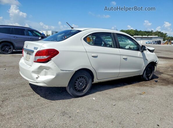 ML32F3FJ6HHF14883 2017 MITSUBISHI MIRAGE White Rear right