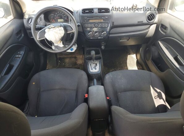 ML32F3FJ6HHF14883 2017 MITSUBISHI MIRAGE White Dashboard view