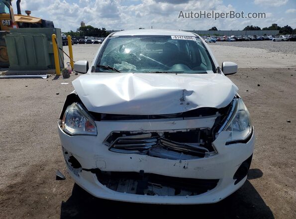 ML32F3FJ6HHF14883 2017 MITSUBISHI MIRAGE White Front view