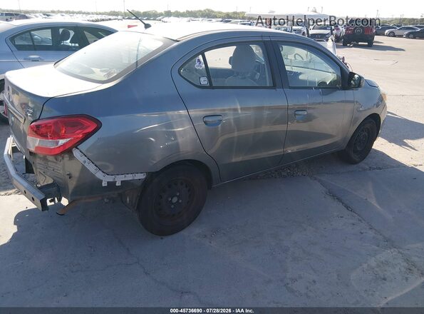 ML32F3FJ6HHF20263 2017 MITSUBISHI MIRAGE G4 Серебряный Задняя правая четверть