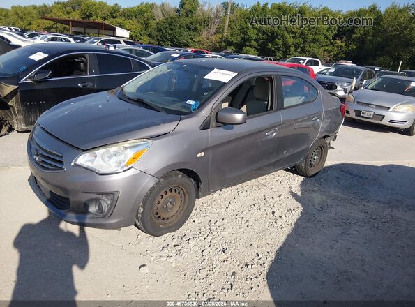 ML32F3FJ6HHF20263 2017 MITSUBISHI MIRAGE G4 Серебряный Передняя левая четверть