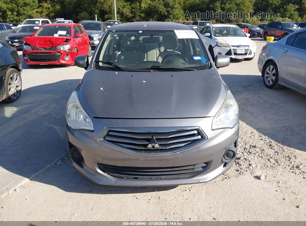ML32F3FJ6HHF20263 2017 MITSUBISHI MIRAGE G4 Серебряный Вид спереди