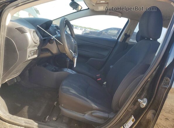 ML32F3FJ6JHF04733 2018 MITSUBISHI MIRAGE Черный Вид салона спереди