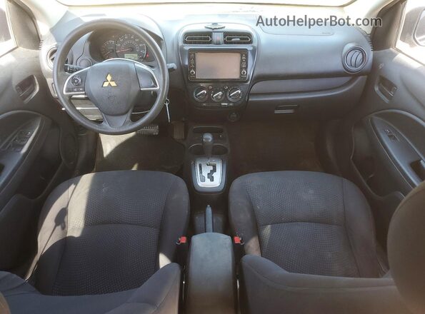 ML32F3FJ6JHF04733 2018 MITSUBISHI MIRAGE Черный Вид панели приборов