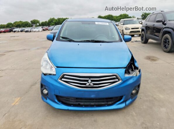 ML32F3FJ6JHF06675 2018 MITSUBISHI MIRAGE Blue წინა ხედი