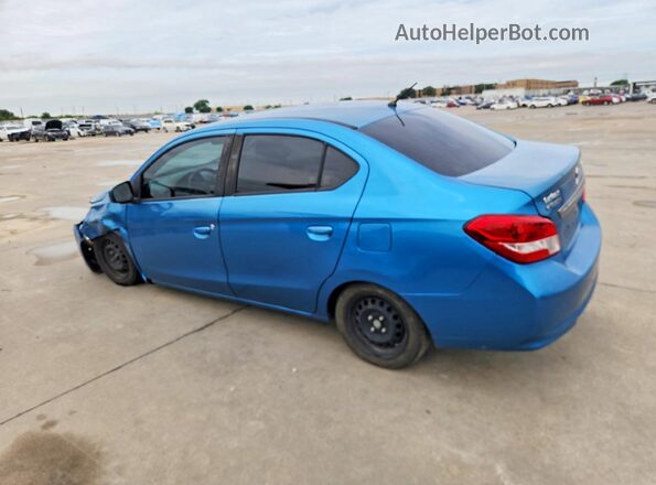 ML32F3FJ6JHF06675 2018 MITSUBISHI MIRAGE Blue უკანა მარცხენა
