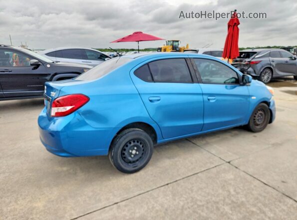 ML32F3FJ6JHF06675 2018 MITSUBISHI MIRAGE Blue უკანა მარჯვენა