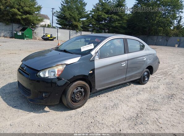 ML32F3FJ6JHF07308 2018 MITSUBISHI MIRAGE G4 Gray Przód lewy