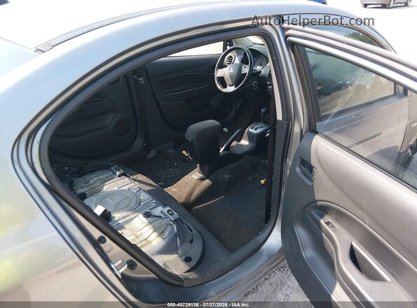 ML32F3FJ6JHF07308 2018 MITSUBISHI MIRAGE G4 Gray Widok naklejki z numerem VIN