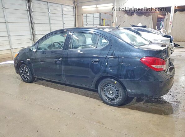 ML32F3FJ6JHF11147 2018 MITSUBISHI MIRAGE Black Tył lewy