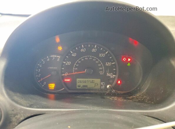 ML32F3FJ6JHF11147 2018 MITSUBISHI MIRAGE Black Widok zestawu wskaźników