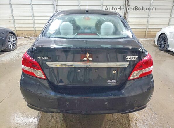 ML32F3FJ6JHF11147 2018 MITSUBISHI MIRAGE Black Widok z tyłu