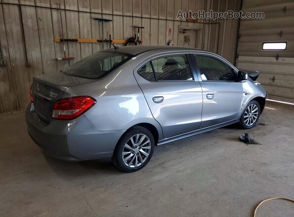 ML32F3FJ6KHF17502 2019 MITSUBISHI MIRAGE Silver Tył prawy