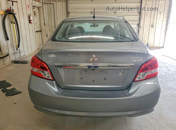 ML32F3FJ6KHF17502 2019 MITSUBISHI MIRAGE Silver Widok z tyłu