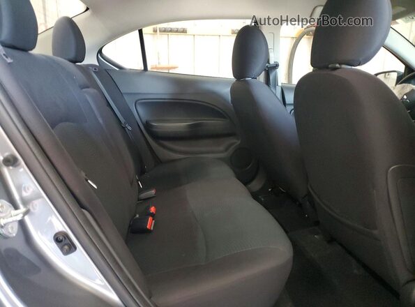 ML32F3FJ6KHF17502 2019 MITSUBISHI MIRAGE Silver Widok tylnych siedzeń