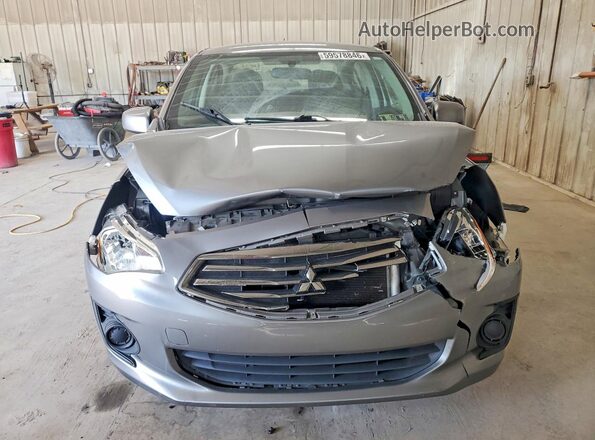 ML32F3FJ6KHF17502 2019 MITSUBISHI MIRAGE Silver Widok z przodu