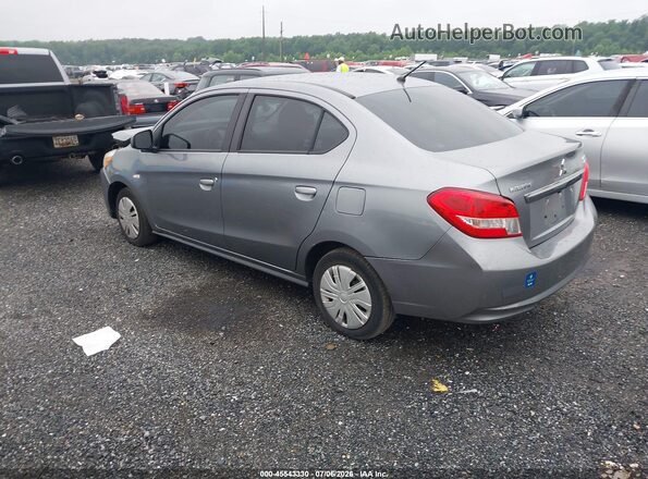 ML32F3FJ7KHF00465 2019 MITSUBISHI MIRAGE G4 Gray Tył lewy