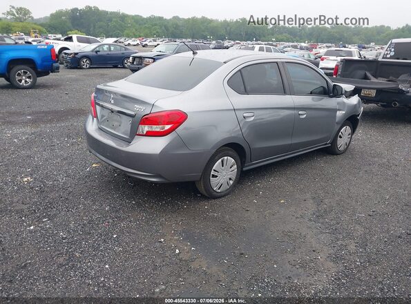 ML32F3FJ7KHF00465 2019 MITSUBISHI MIRAGE G4 Gray Tył prawy
