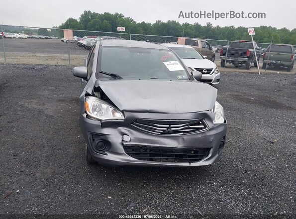 ML32F3FJ7KHF00465 2019 MITSUBISHI MIRAGE G4 Gray Widok zestawu wskaźników