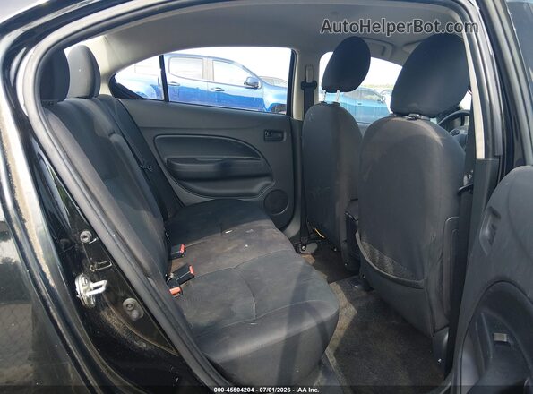 ML32F3FJ7KHF08128 2019 MITSUBISHI MIRAGE G4 Black Widok naklejki z numerem VIN