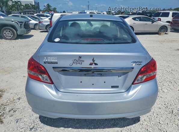 ML32F3FJ7KHF11384 2019 MITSUBISHI MIRAGE Silver უკანა ხედი