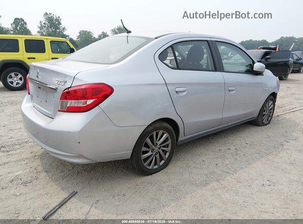 ML32F3FJ7KHF17931 2019 MITSUBISHI MIRAGE G4 Серебряный Задняя правая четверть