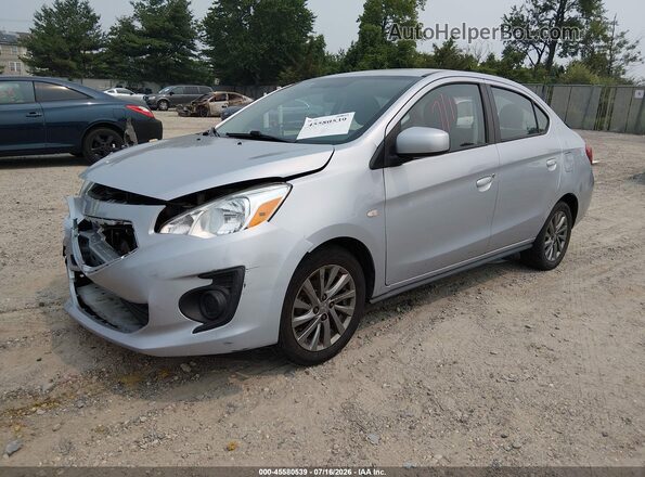ML32F3FJ7KHF17931 2019 MITSUBISHI MIRAGE G4 Серебряный Передняя левая четверть