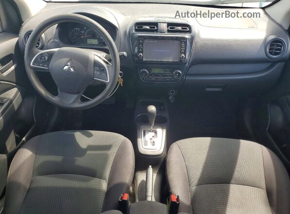 ML32F3FJ7LHF07885 2020 MITSUBISHI MIRAGE Blue Вид панелі приладів