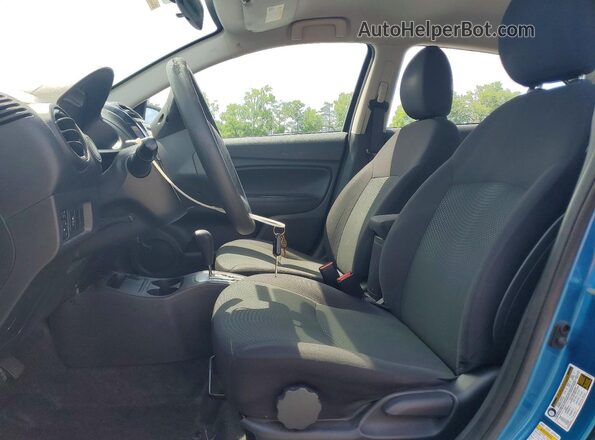 ML32F3FJ7LHF07885 2020 MITSUBISHI MIRAGE Blue Вид салону спереду