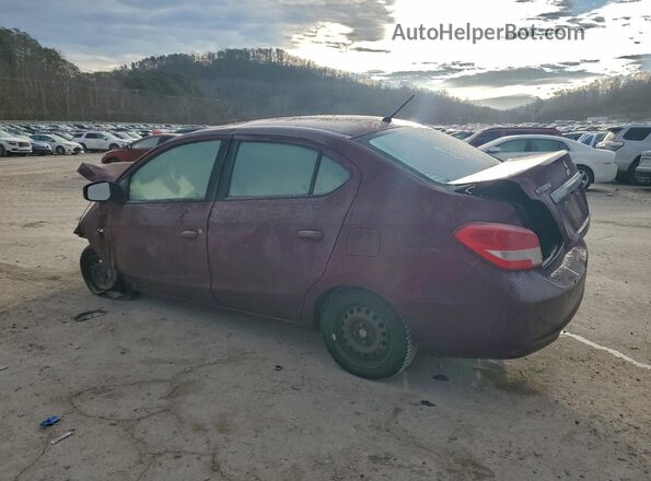 ML32F3FJ8HH002510 2017 MITSUBISHI MIRAGE Purple Trasero izquierdo