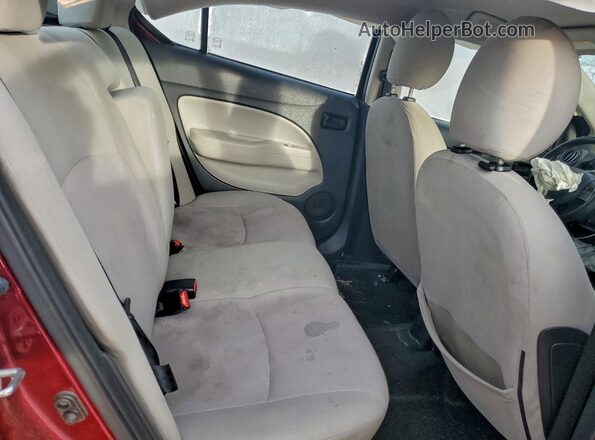 ML32F3FJ8HH002510 2017 MITSUBISHI MIRAGE Purple Vista de los asientos traseros