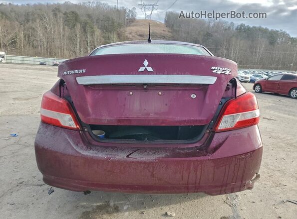 ML32F3FJ8HH002510 2017 MITSUBISHI MIRAGE Purple Vista trasera