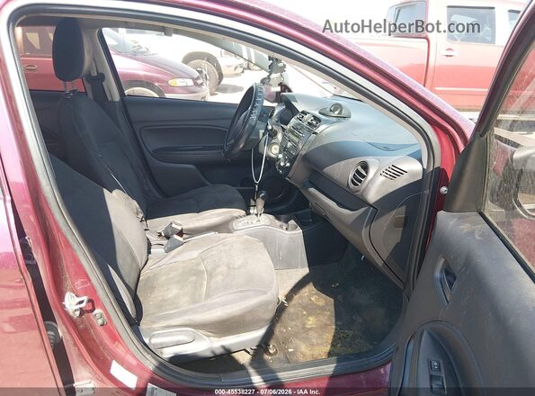 ML32F3FJ8HHF16389 2017 MITSUBISHI MIRAGE G4 Maroon Vista interior delantera