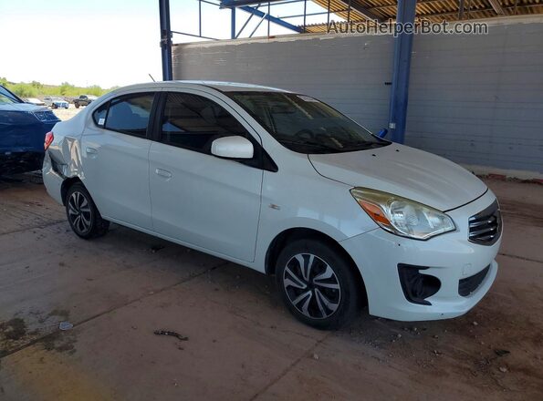 ML32F3FJ8JHF06368 2018 MITSUBISHI MIRAGE White Передня права чверть