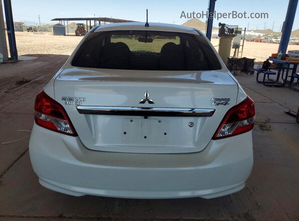 ML32F3FJ8JHF06368 2018 MITSUBISHI MIRAGE White Вид ззаду