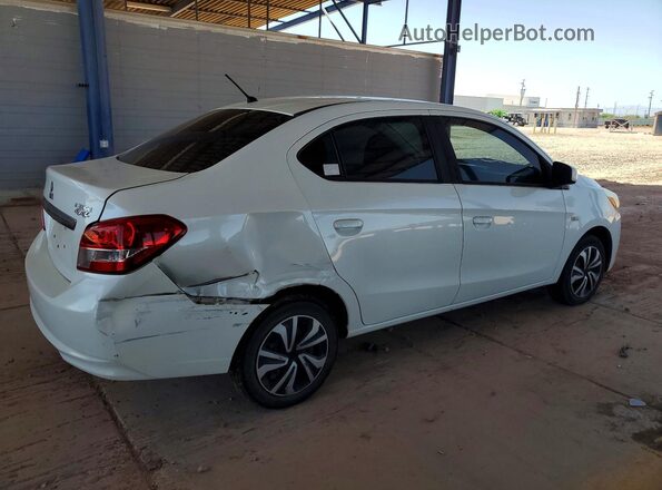ML32F3FJ8JHF06368 2018 MITSUBISHI MIRAGE White Задня права чверть