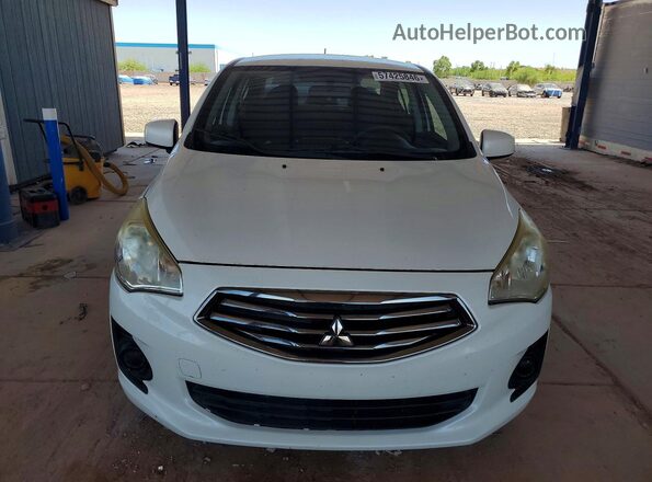ML32F3FJ8JHF06368 2018 MITSUBISHI MIRAGE White Вид спереду
